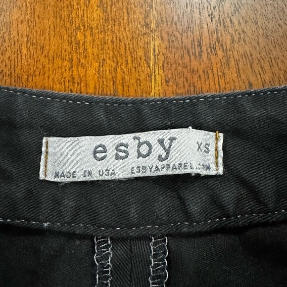 Esby Apparel Basin High Waist Pants Black Pleated Size XS - Picture 5 of 10